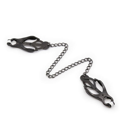 OHMAMA FETISH - JAPANESE NIPPLE Clamps WITH BLACK CHAIN - Kink&Play