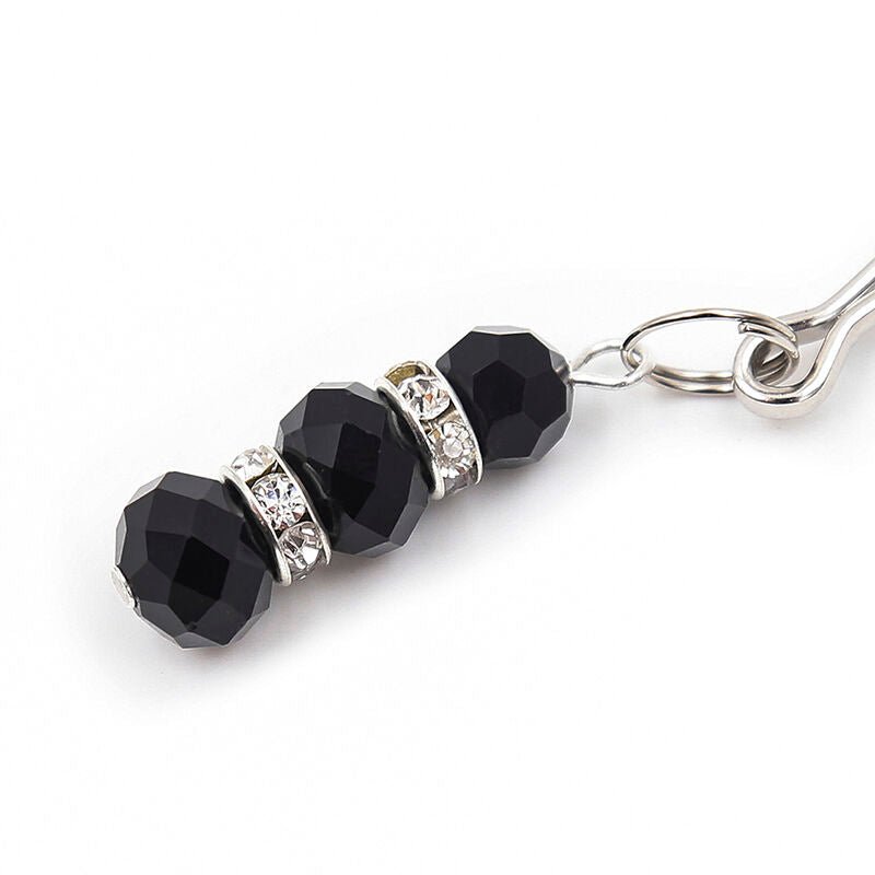 OHMAMA FETISH - NIPPLE Clamps WITH CRYSTAL STONES - Kink&Play