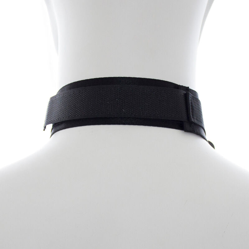 OHMAMA FETISH - NYLON HANDCUFFS AND COLLAR - Kink&Play