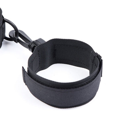 OHMAMA FETISH - NYLON HANDCUFFS AND COLLAR - Kink&Play