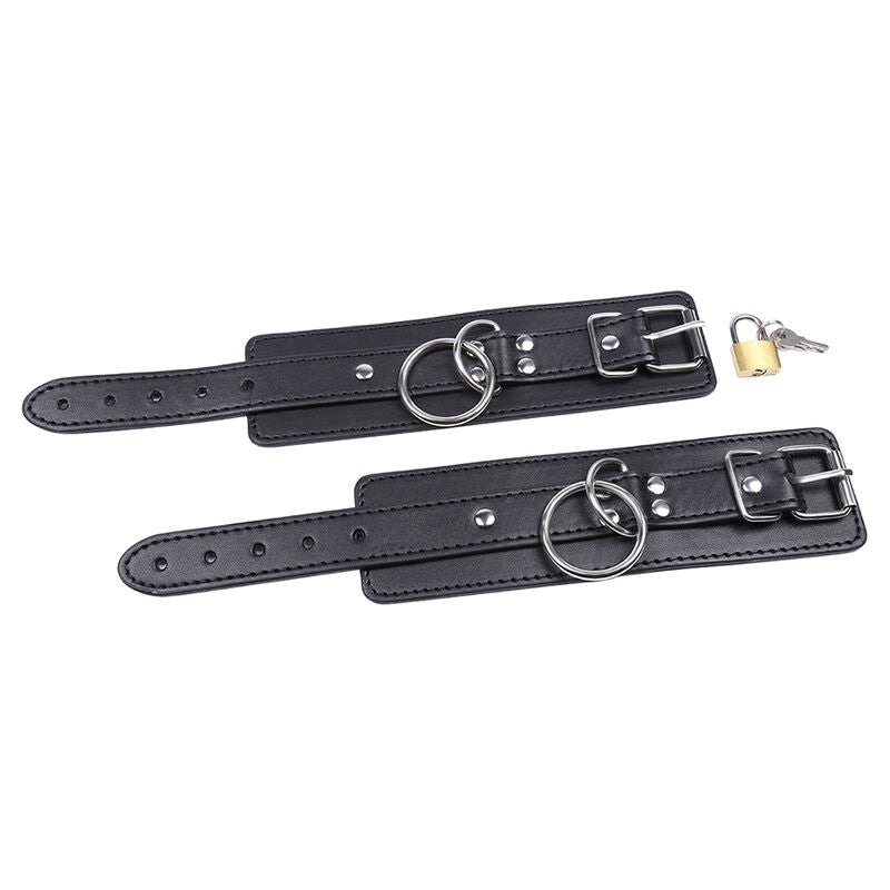 OHMAMA FETISH - O - RING LOCKED WRIST RESTRAINTS - Kink&Play