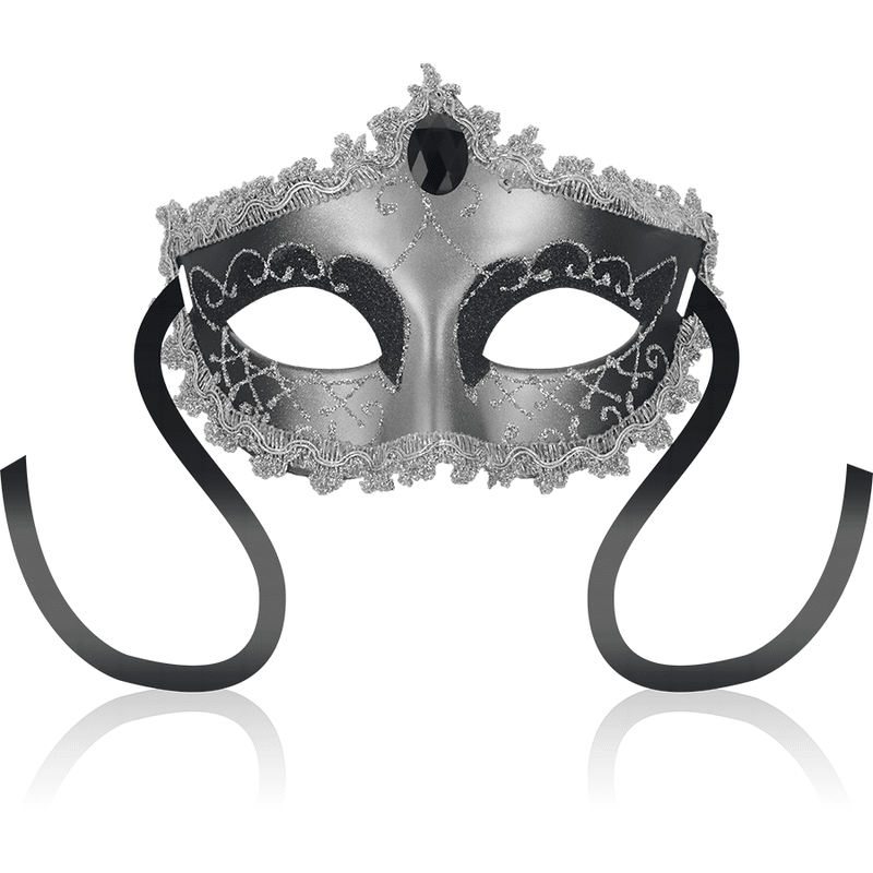 OHMAMA - MASKS BLACK DIAMOND GRAY MASK - Kink&Play