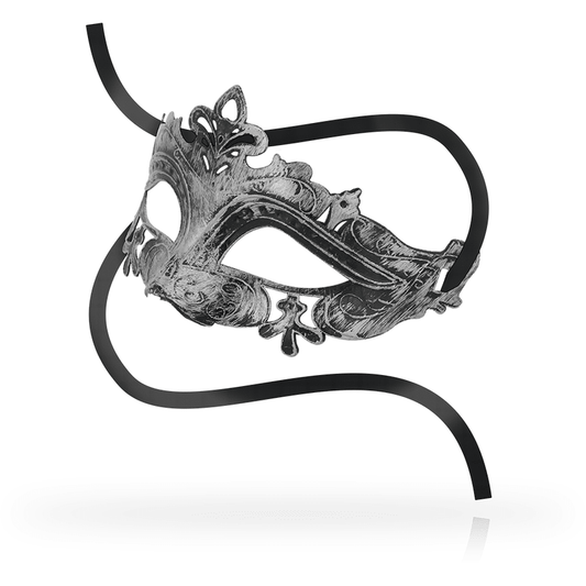 OHMAMA - MASKS VENETIAN STYLE MASK SILVER - Kink&Play