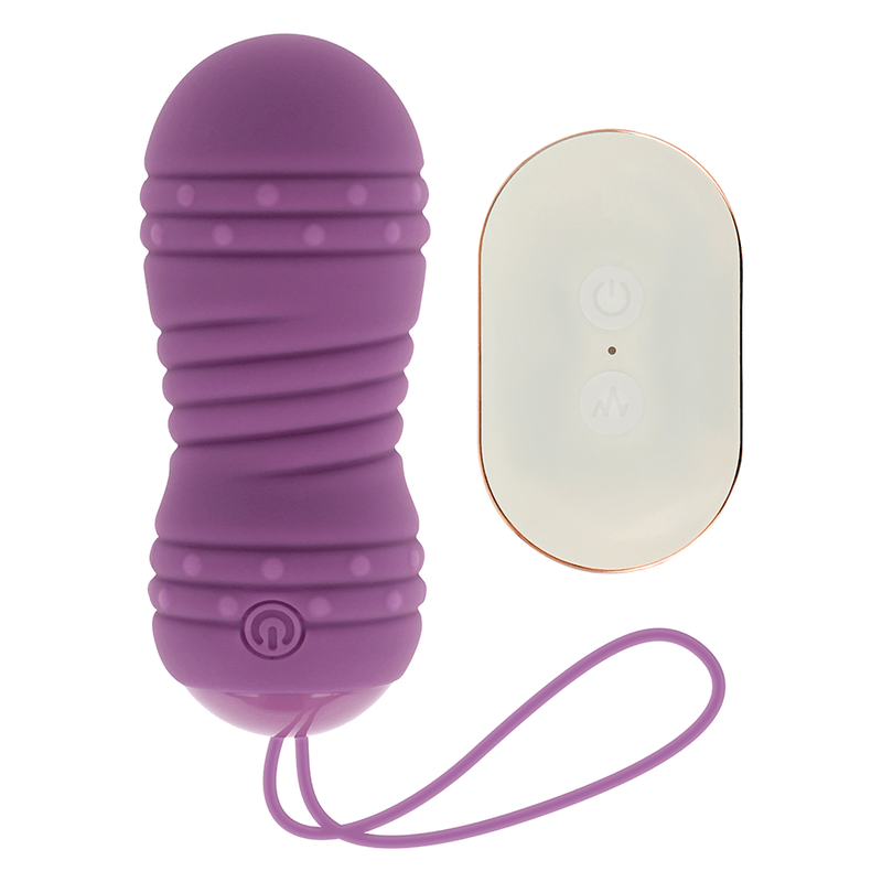 OHMAMA - REMOTE CONTROL ROTATING EGG 7 PATTERNS PURPLE - Kink&Play