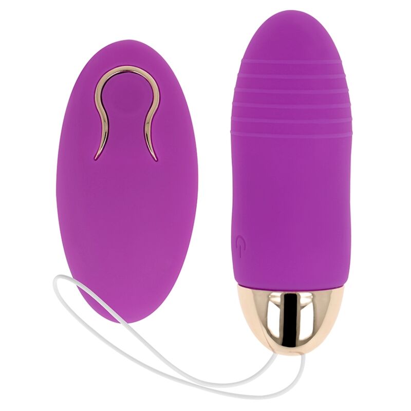OHMAMA - REMOTE CONTROL VIBRATING EGG 10 SPEEDS PURPLE - Kink&Play