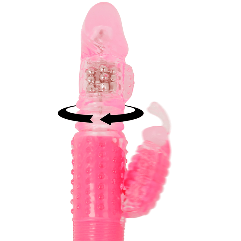 OHMAMA - ROTATING VIBRATOR WITH RABBIT - Kink&Play