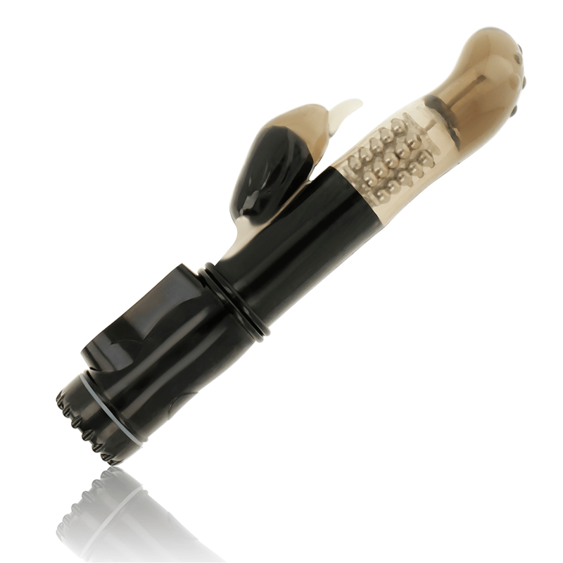 OHMAMA - ROTATOR VIBRATOR WITH DELFIN CLITORIS STIMULATOR - Kink&Play