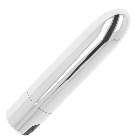 OHMAMA - SILVER VIBRATING BULLET 9.5 CM - Kink&Play