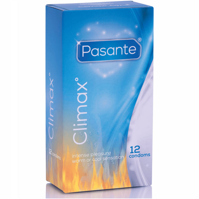 PASANTE - CLIMAX 6 HEAT EFFECT + 6 COOL EFFECT / 12 UNITS - Kink&Play