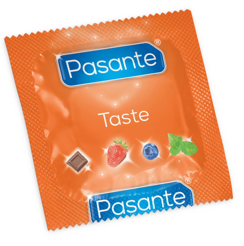 PASANTE - CONDOMS FLAVORS 3 UNITS - Kink&Play