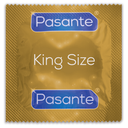 PASANTE - CONDOMS KING MS LONG AND WIDTH 12 UNITS - Kink&Play