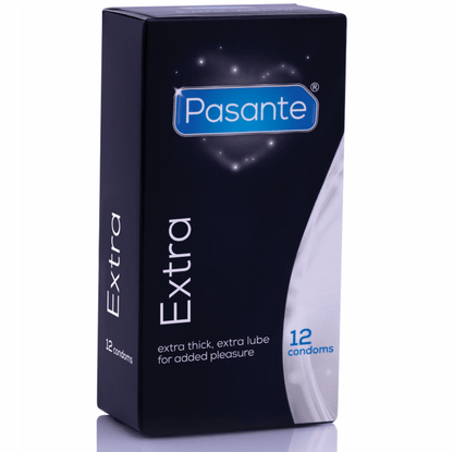 PASANTE - EXTRA CONDOM EXTRA THICK 12 UNITS - Kink&Play