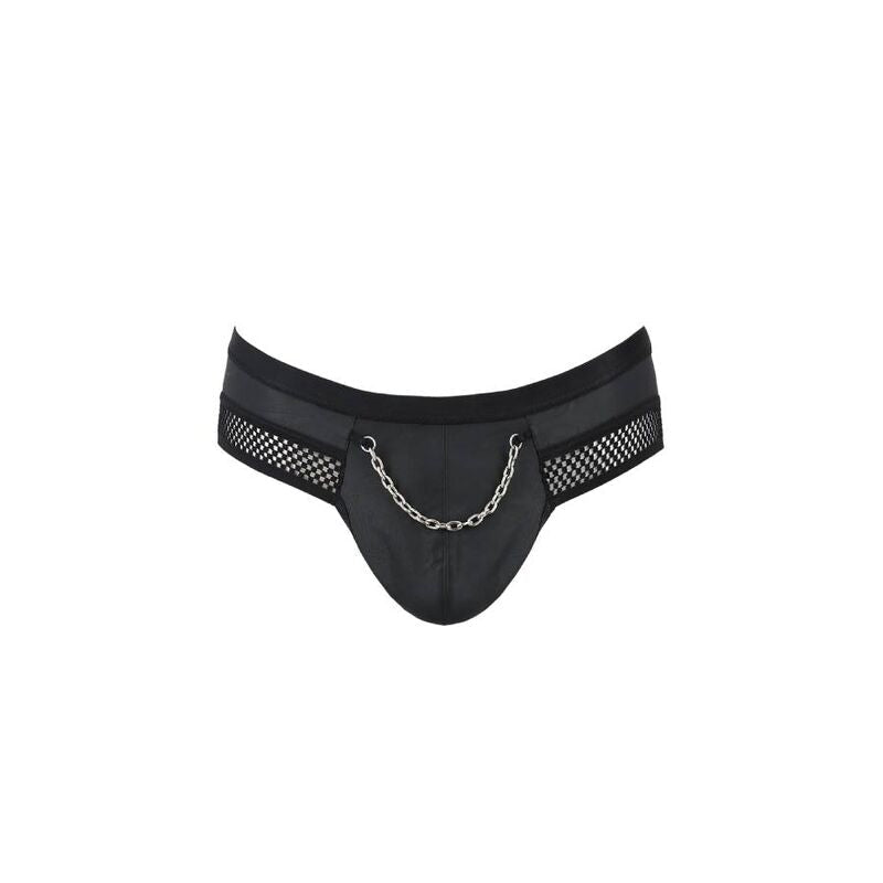 PASSION - 030 OPEN SLIP TOM BLACK L/XL - Kink&Play