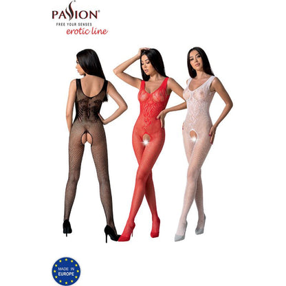 PASSION - BS098 BLACK BODYSTOCKING ONE SIZE - Kink&Play