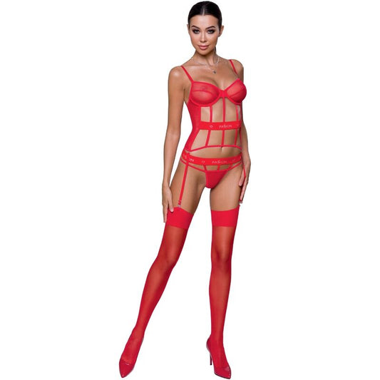 PASSION - KYOUKA CORSET RED S/M - Kink&Play
