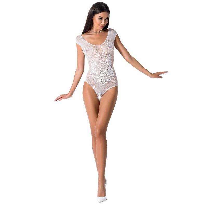 PASSION - WOMAN BS064 BODYSTOCKING BLACK ONE SIZE - Kink&Play