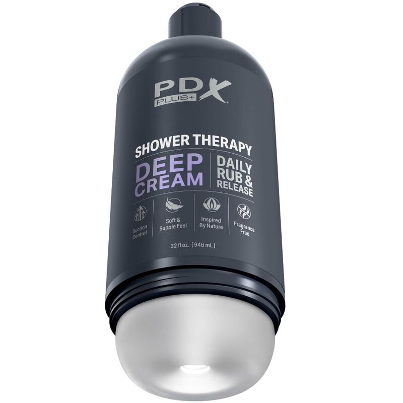 PDX PLUS - STROKER MASTURBATOR DISCREET DEEP CREAM SHAMPOO BOTTLE DESIGN - Kink&Play