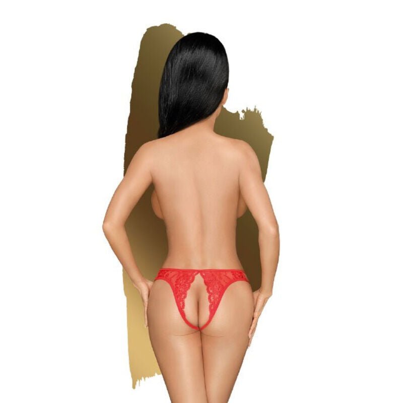 PENTHOUSE - NAUGHTY VALENTINE THONG BLACK S/M - Kink&Play