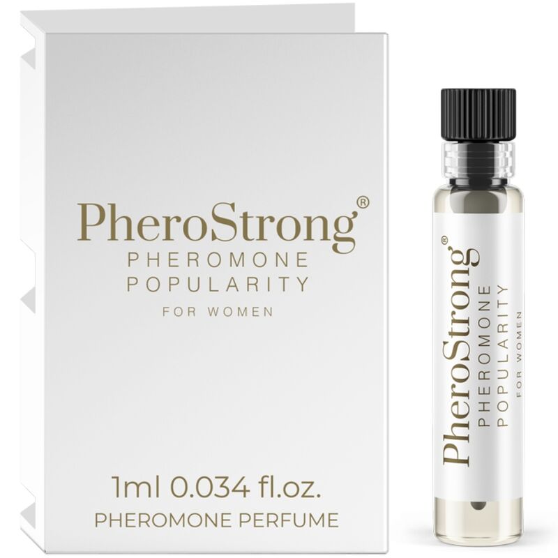 PHEROSTRONG - PHEROMONE PERFUME POPULARITY FOR WOMEN 1 ML - Kink&Play