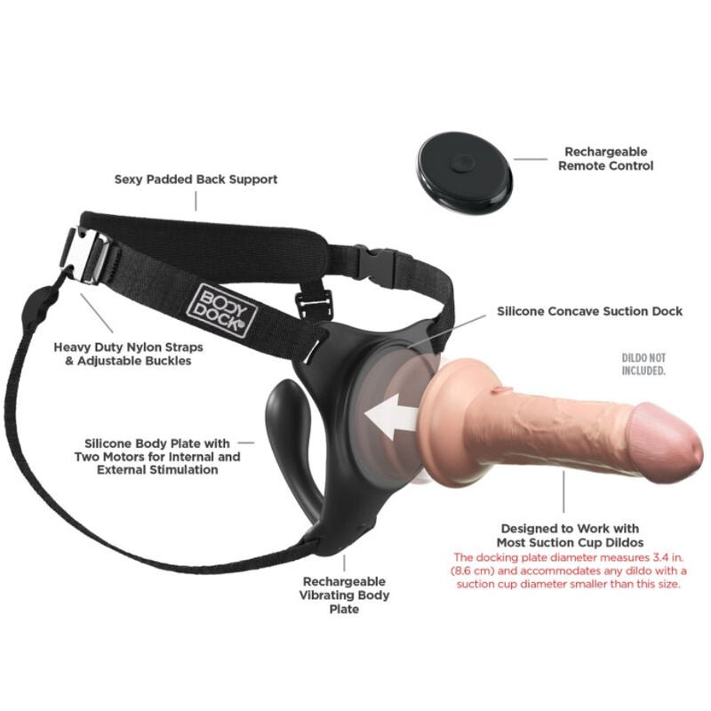 PIPEDREAMS - BODY DOCK G - SPOT PRO HARNESS - Kink&Play