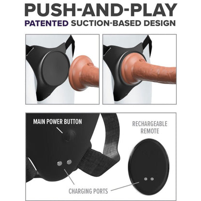 PIPEDREAMS - BODY DOCK G - SPOT PRO HARNESS - Kink&Play
