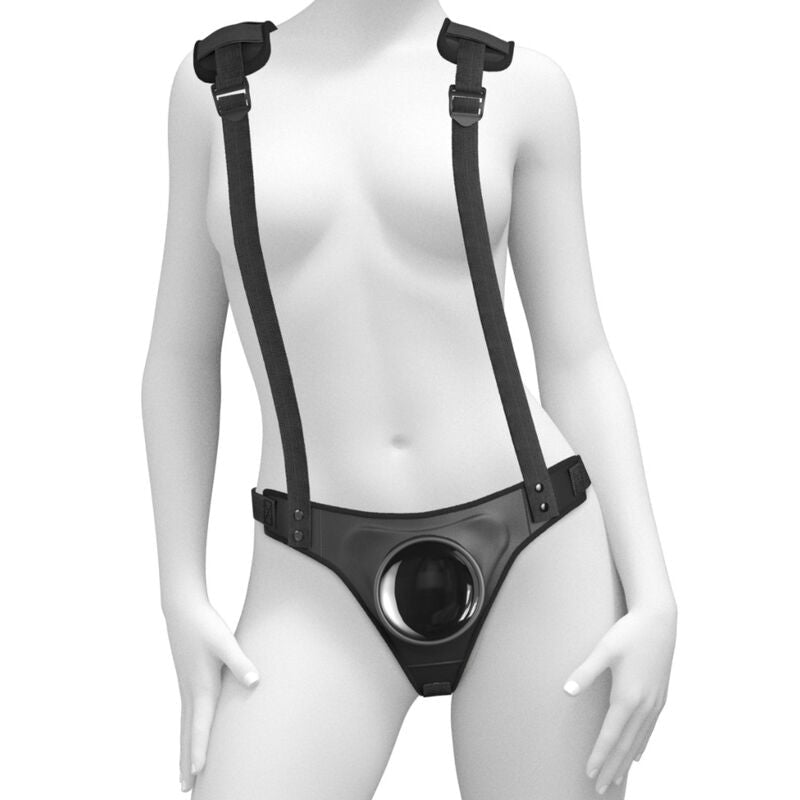 PIPEDREAMS - BODY DOCK STRAP - ON SUSPENDERS - Kink&Play