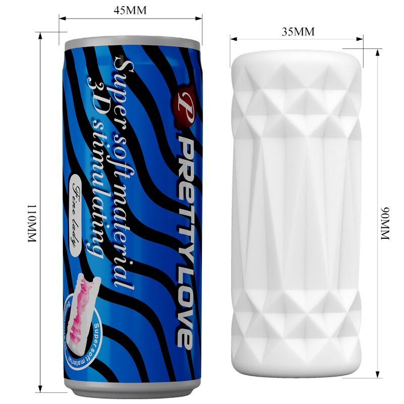 PRETTY LOVE - 3D MEN MASTURBATOR CAN MODEL 2 - Kink&Play