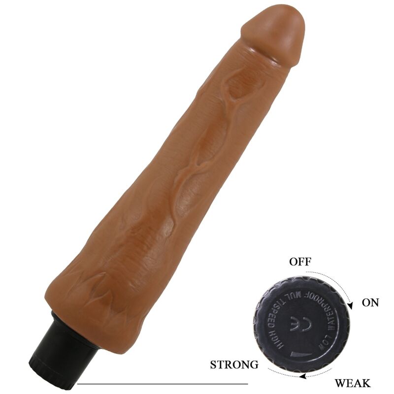 PRETTY LOVE - ALFREDO REALISTIC VIBRATOR 21.5 CM - O - 4 CM - Kink&Play