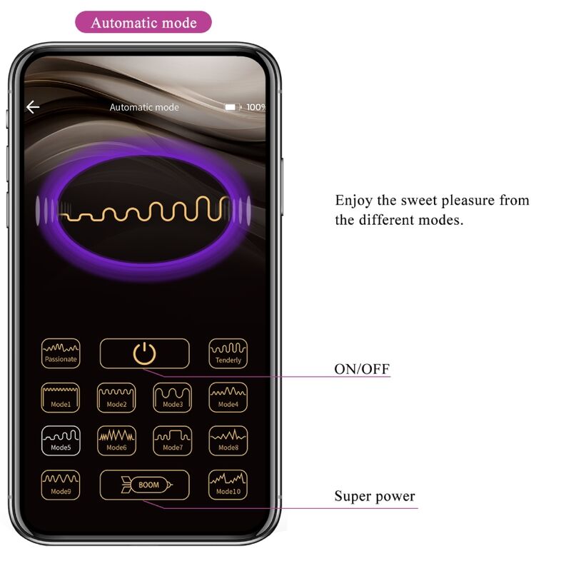 PRETTY LOVE - AUGUST REMOTE GLOBAL DOUBLE PLEASURE VIBRATOR - Kink&Play
