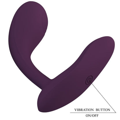 PRETTY LOVE - BAIRD G - SPOT 12 VIBRATIONS RECHARGEABLE LILA APP - Kink&Play