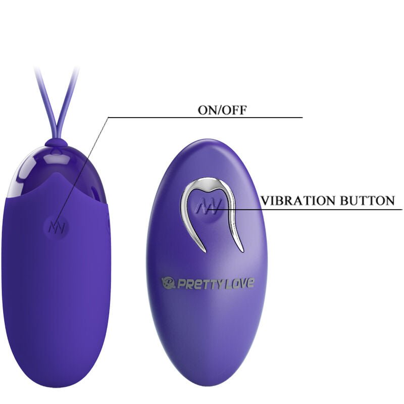 PRETTY LOVE - BERGER YOUTH VIOLATING EGG REMOTE CONTROL VIOLET - Kink&Play