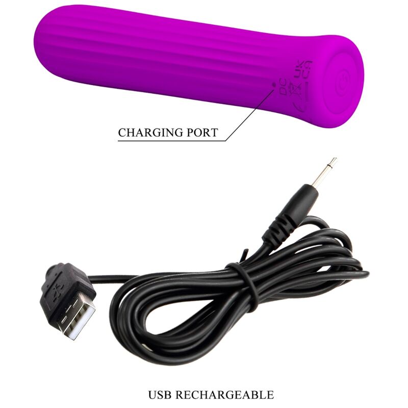 PRETTY LOVE - BLANCHE PINK STIMULATOR VIBRATOR - Kink&Play