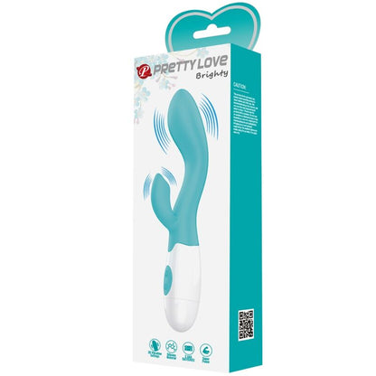 PRETTY LOVE - BRIGHTY G - SPOT VIBRATOR AQUA GREEN - Kink&Play