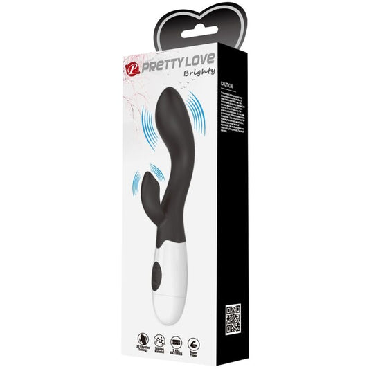PRETTY LOVE - BRIGHTY G - SPOT VIBRATOR BLACK - Kink&Play