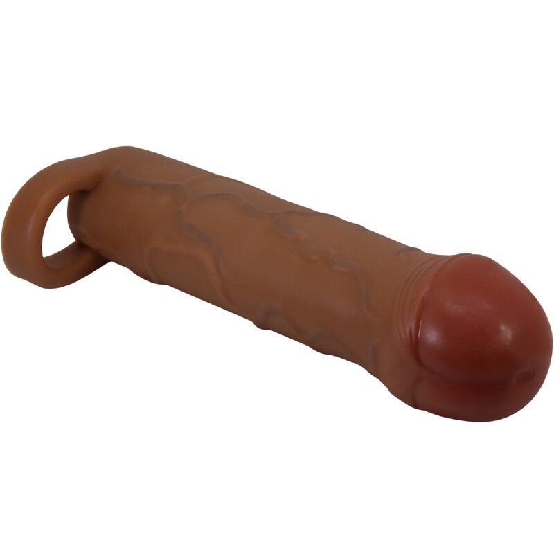 PRETTY LOVE - BUNION PENIS SLEEVE WITH 2.5 CM EXTENSION MULATTO - Kink&Play