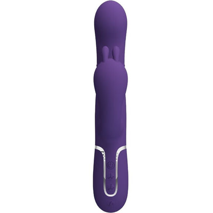PRETTY LOVE - CAMMY TRIPLE VIBRATOR MULTIFUNCTION 4 IN 1 PURPLE - Kink&Play