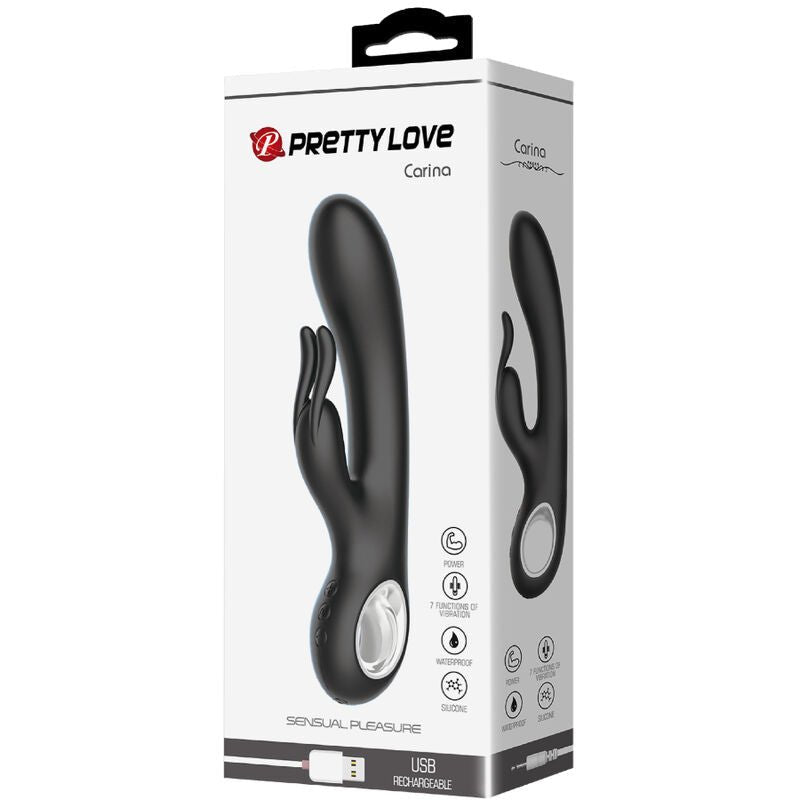 PRETTY LOVE - CARINA VIBRATOR CLITORIS AND G - SPOT STIMULATOR - Kink&Play