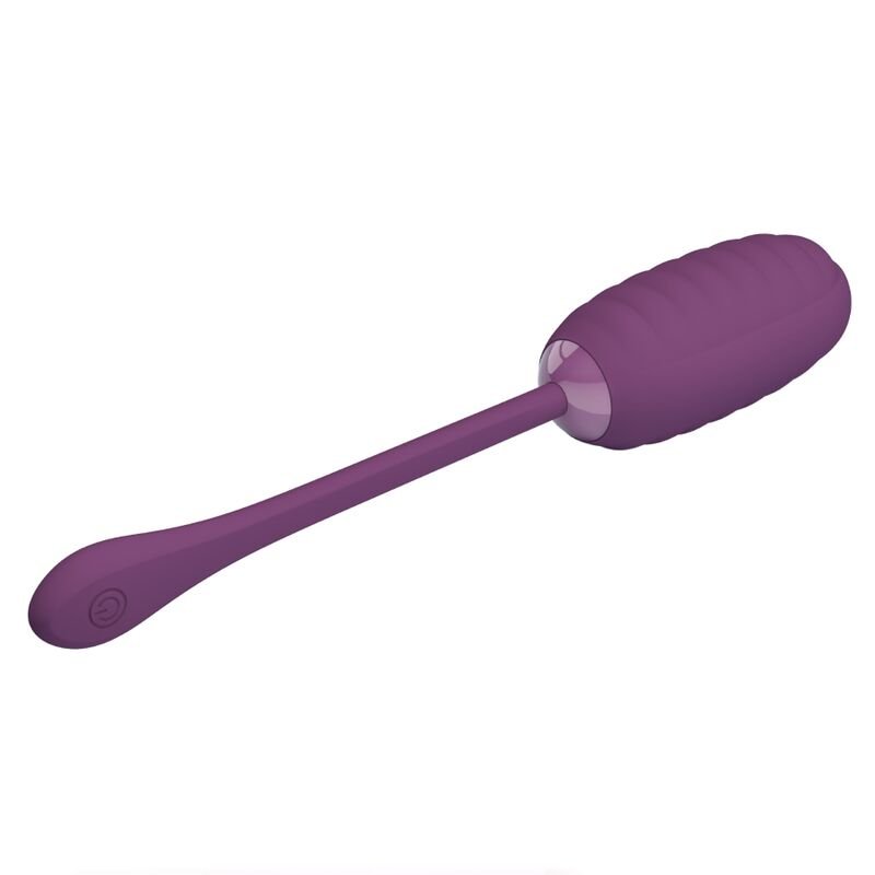 PRETTY LOVE - CASPER PURPLE RECHARGEABLE VIBRATING EGG - Kink&Play