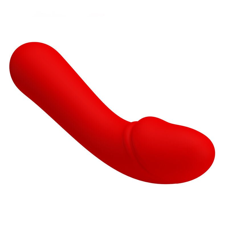 PRETTY LOVE - CETUS RECHARGEABLE VIBRATOR RED - Kink&Play