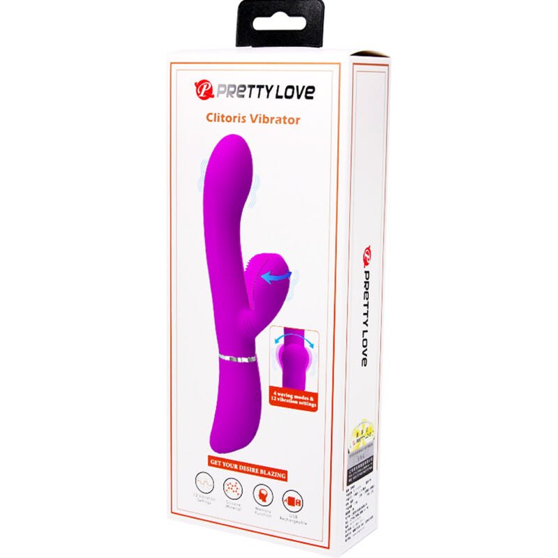 PRETTY LOVE - CLITORIS STIMULATOR VIBRATOR - Kink&Play