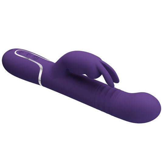 PRETTY LOVE - COALE RABBIT VIBRATOR 4 IN 1 PURPLE - Kink&Play