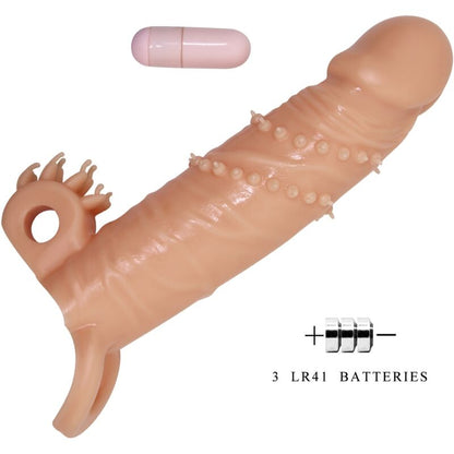 PRETTY LOVE - CONNOR PENIS SLEEVE + CLITORIS STIMULATOR FLESH - Kink&Play