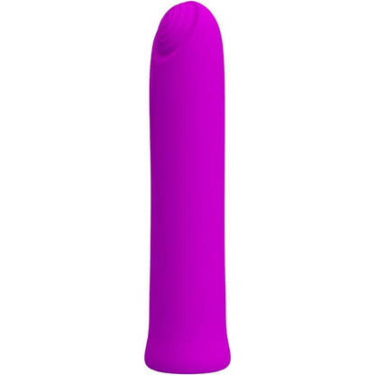 PRETTY LOVE - CURTIS MINI SUPER POWER VIBRATOR 12 VIOLET SILICONE VIBRATIONS - Kink&Play