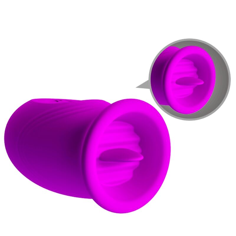 PRETTY LOVE - DAISY DUAL EGG RECHARGEABLE VIBRATOR PURPLE - Kink&Play