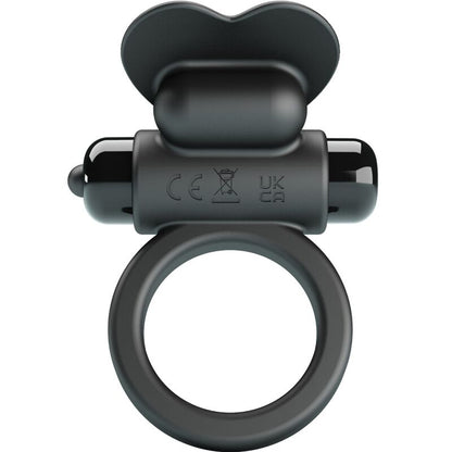 PRETTY LOVE - DEBONAIRE VIBRATING RING RABBIT 10 VIBRATIONS BLACK - Kink&Play