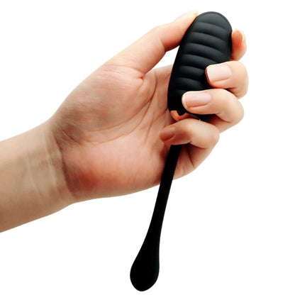 PRETTY LOVE - DOREEN LUXURY RECHARGEABLE VIBRATING EGG BLACK REMOTE CONTROL - Kink&Play