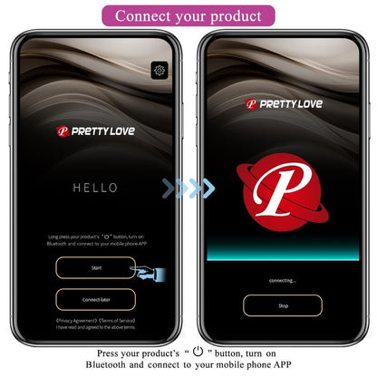 PRETTY LOVE - DOREEN PURPLE RECHARGEABLE VIBRATING EGG - Kink&Play