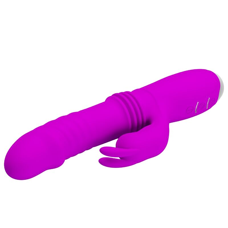 PRETTY LOVE - DOROTHY PURPLE RECHARGEABLE RABBIT VIBRATOR - Kink&Play