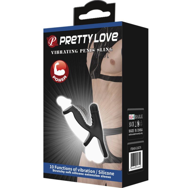 PRETTY LOVE - ELASTIC SOFT SILICONE EXTENSION SLEEVE - Kink&Play