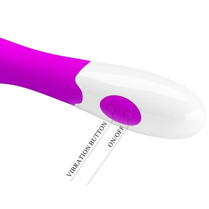 PRETTY LOVE - ELEMENTAL VIBRATOR 30 VIBRATION MODES PURPLE - Kink&Play